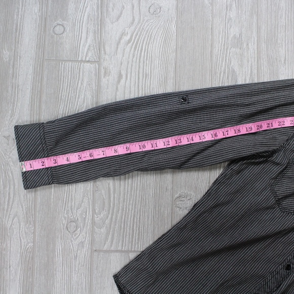 Rerun Western Embroidered Black Stripe Sz Medium - Picture 7 of 8